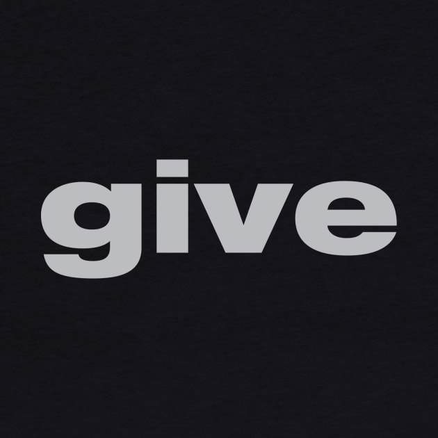 Give by Healtheworldclothing